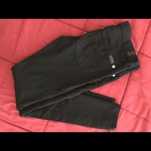7 for all Mankind Black The Skinny Size 28